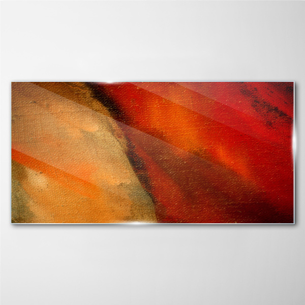 Awakening of colors Glass art print
