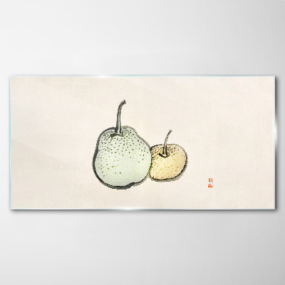 Fruity harmony Glass art print