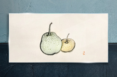 Fruity harmony Glass art print