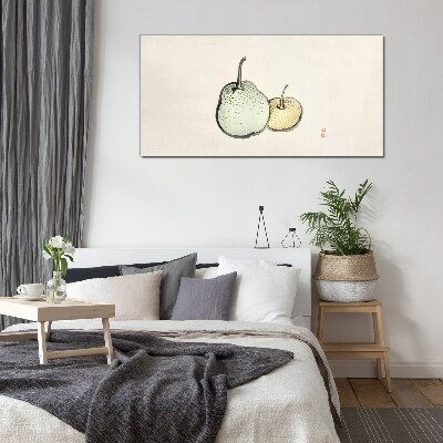 Fruity harmony Glass art print