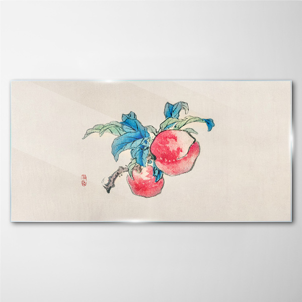Fruity combination Wall art on glass