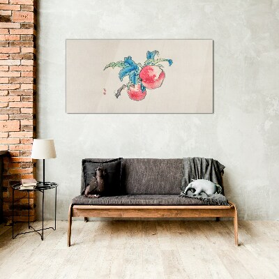 Fruity combination Wall art on glass