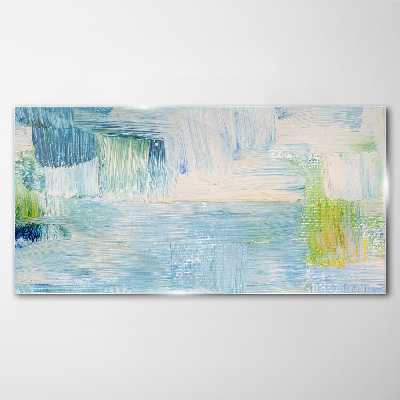 Tranquil Water Shades Glass art print