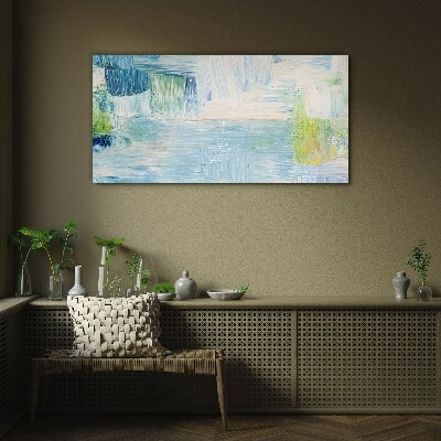 Tranquil Water Shades Glass art print