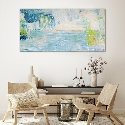 Tranquil Water Shades Glass art print