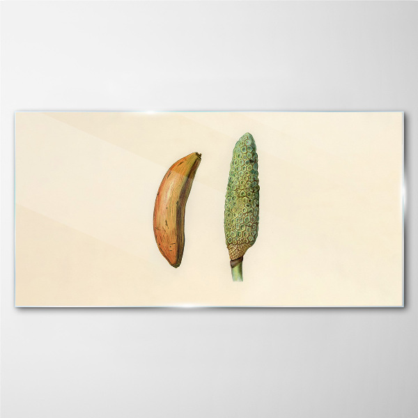 Transformation of nature Glass art print
