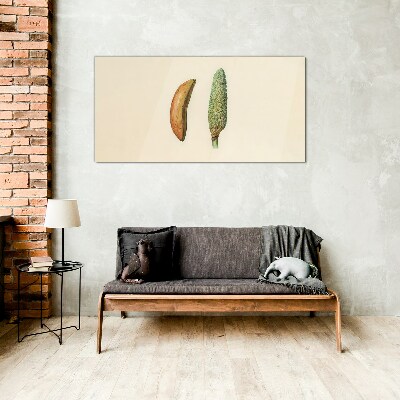 Transformation of nature Glass art print
