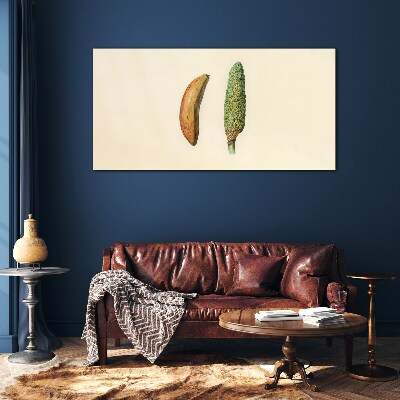 Transformation of nature Glass art print