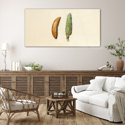 Transformation of nature Glass art print