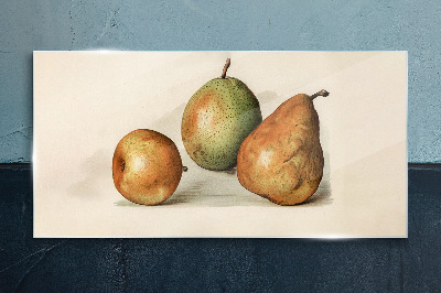 Fruity peace Glass art print