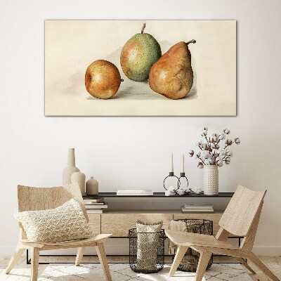 Fruity peace Glass art print