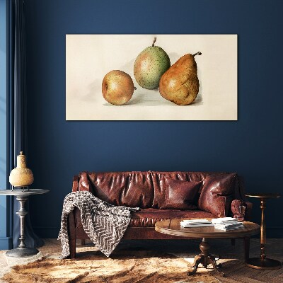 Fruity peace Glass art print