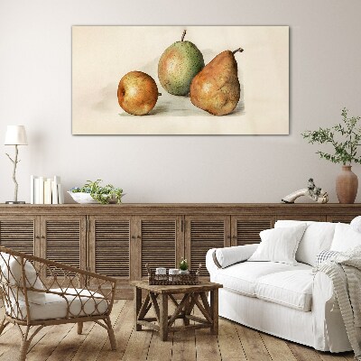Fruity peace Glass art print