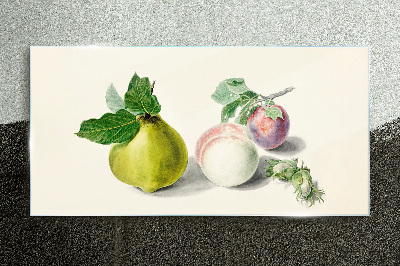Fruity peace Wall art on glass