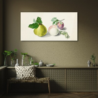 Fruity peace Wall art on glass