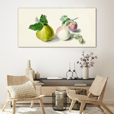Fruity peace Wall art on glass