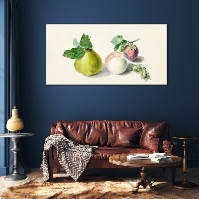 Fruity peace Wall art on glass