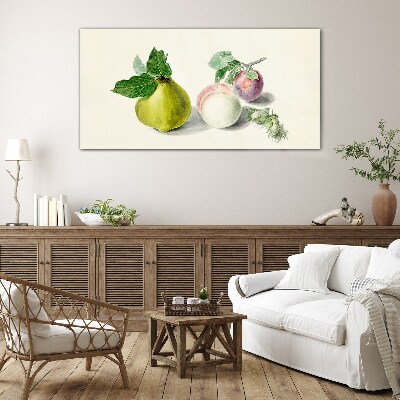 Fruity peace Wall art on glass