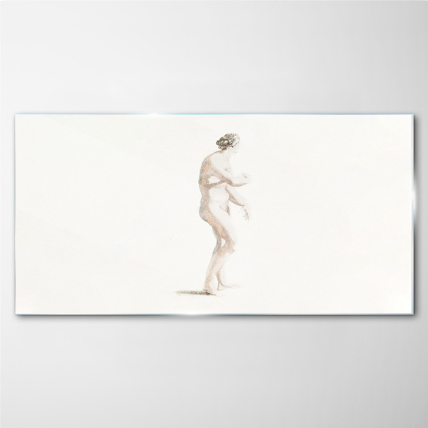 Gentleness in movement Wall art on glass