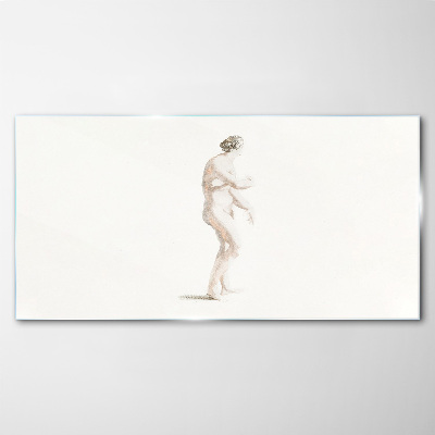Gentleness in movement Wall art on glass