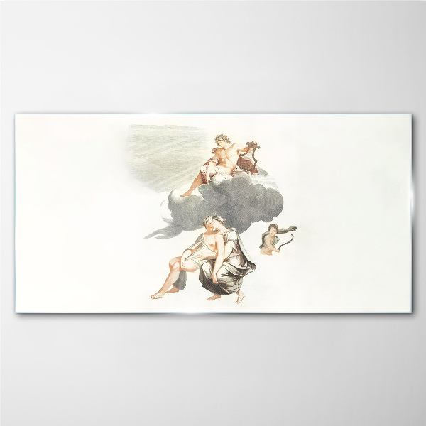 Mythological dreams Glass art print