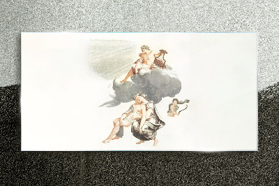 Mythological dreams Glass art print