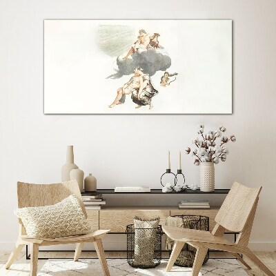 Mythological dreams Glass art print