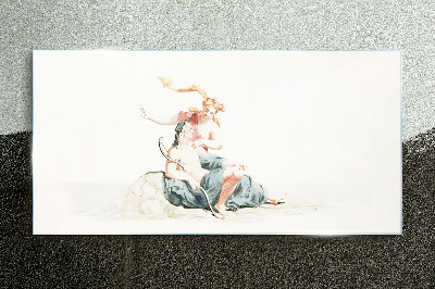 Heaven and Earth Wall art on glass