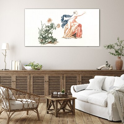 Sensuality of Nature and Art Wall art on glass