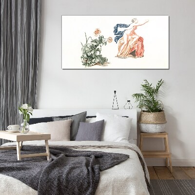Sensuality of Nature and Art Wall art on glass