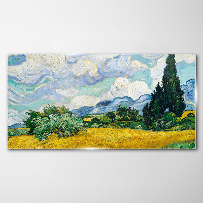 #N/A Glass art print