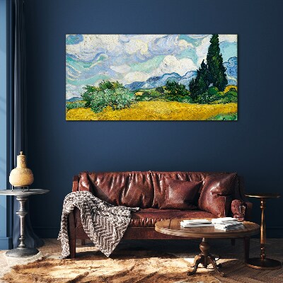#N/A Glass art print