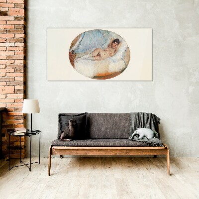 Relaxing night music Wall art on glass