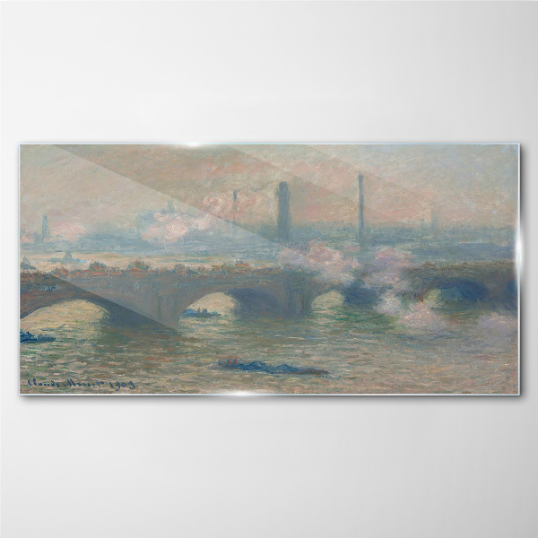 London Bridge Glass art print