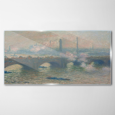 London Bridge Glass art print