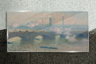 London Bridge Glass art print