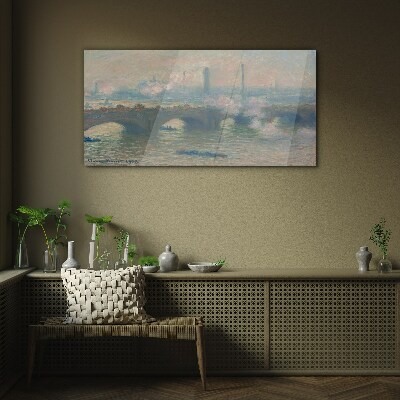 London Bridge Glass art print