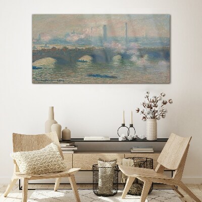 London Bridge Glass art print