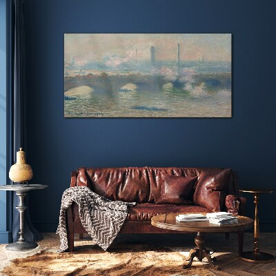 London Bridge Glass art print