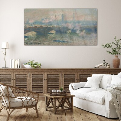 London Bridge Glass art print
