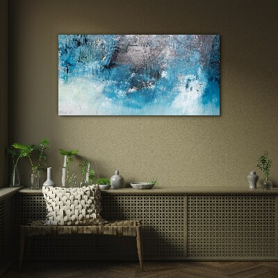 Oceanic reflections Wall art on glass