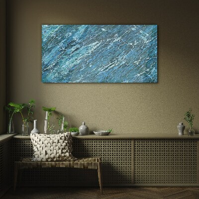 Ocean reflections Glass art print