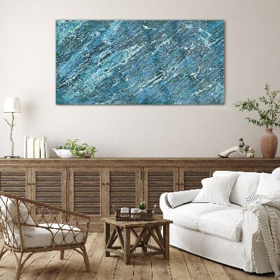 Ocean reflections Glass art print