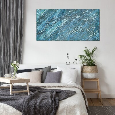 Ocean reflections Glass art print