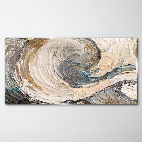 Abstraction Glass Wall Art