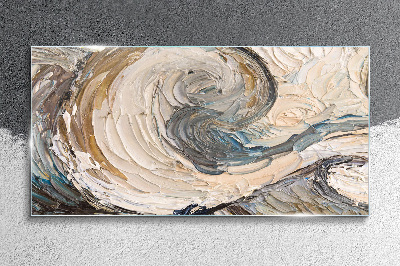 Abstraction Glass Wall Art