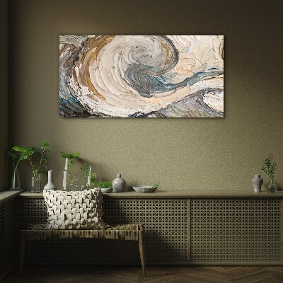 Abstraction Glass Wall Art