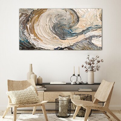 Abstraction Glass Wall Art