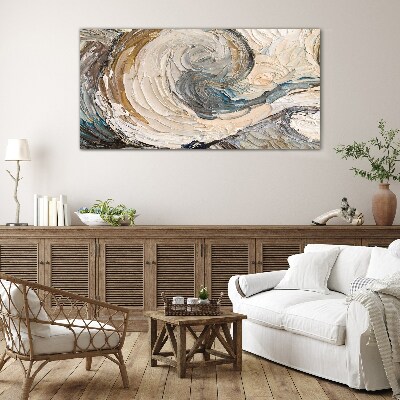 Abstraction Glass Wall Art