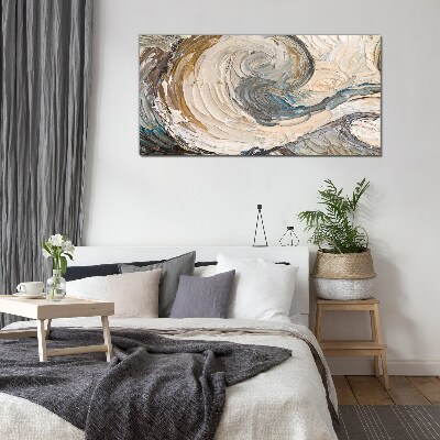 Abstraction Glass Wall Art